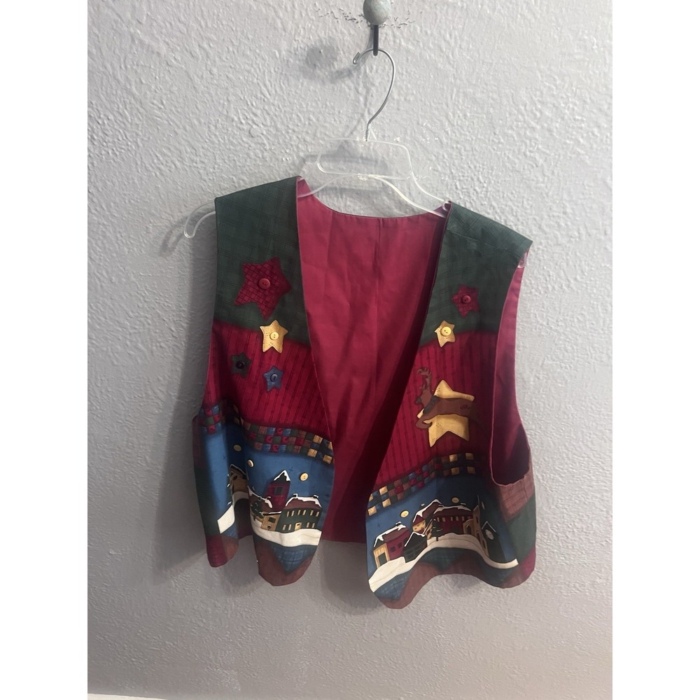 Homemade Women Christmas Vest See Description